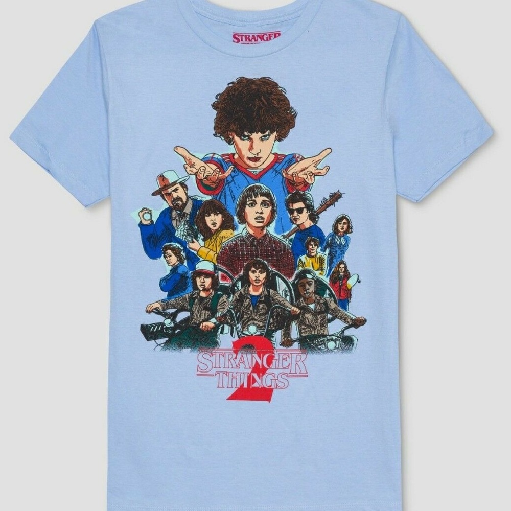 💥💕2/$10 STRANGER THINGS 2 MEN’S SHIRT💕💥
